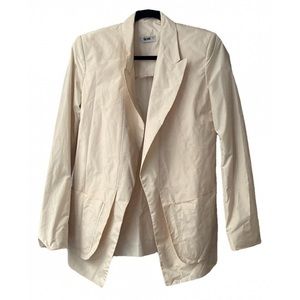 Acne pale pink nylon blazer size 36